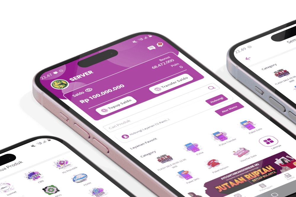 Aplikasi Digital Pulsa Indonesia